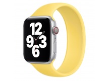 Ремешок - ApW15 для Apple Watch 42/44 mm монобраслет (yellow) (170 мм)