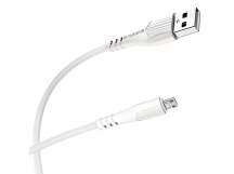 Кабель USB - micro USB Borofone BX37 Wieldy (white)