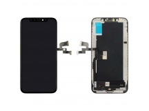 Дисплей для iPhone XS + тачскрин черный с рамкой (TFT - copy LCD)