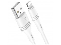 Кабель USB -Apple Lightning BOROFONE BX43 белый 1м