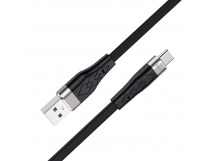 Кабель USB - Type-C Hoco X53 силиконовый черный 1м