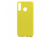 Чехол-накладка Silicone Case NEW ERA для Huawei Honor 20 Lite/20S/P30 Lite желтый
