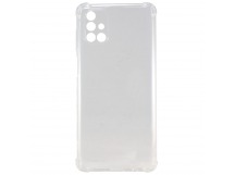 Чехол-накладка противоударный для Samsung Galaxy M51 прозрачный