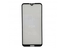 Защитное стекло Honor 8S/8S Prime/Huawei Y5 (2019) 5D (тех упаковка) 0.3mm Черный