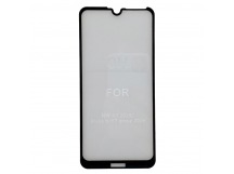 Защитное стекло Huawei Y7/Enjoy 9/Y7 Prime (2019) 5D (тех упаковка) 0.3mm Черный