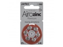 Батарейка Perfeo ZA312/6BL Airozinc Premium (6)