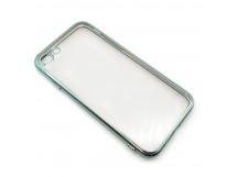 Чехол iPhone 7/8/SE (2020) Силикон Прозрачный (Style under iPhone 12) Зеленый