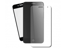 Защитное стекло "Плоское" для iPhone 6/6S Черное