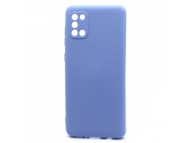 Чехол-накладка Silicone Case NEW ERA для Samsung Galaxy A31 голубой