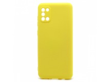 Чехол-накладка Silicone Case NEW ERA для Samsung Galaxy A31 желтый