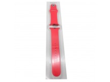 Ремешок для Apple Watch 38/40mm №29 силиконовый Розовый (Размер ML)