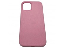 Чехол iPhone 12/12 Pro (6.1) Alcantara Case (без MagSafe) в упаковке Розовый