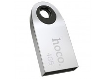 Внешний накопитель USB 2.0 Hoco UD9 Insightful Smart Mini 4Gb, серебристый