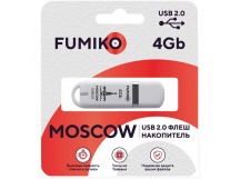                     4GB накопитель FUMIKO Moscow белый