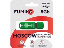                     8GB накопитель FUMIKO Moscow зеленый