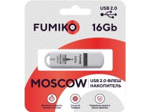                     16GB накопитель FUMIKO Moscow белый