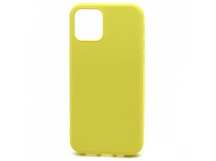 Чехол-накладка Silicone Case NEW ERA для Apple iPhone 12 mini желтый