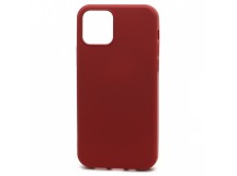 Чехол-накладка Silicone Case NEW ERA для Apple iPhone 12 mini малиновый