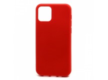 Чехол-накладка Silicone Case NEW ERA для Apple iPhone 12 Pro Max красный