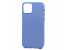 Чехол-накладка Silicone Case NEW ERA для Apple iPhone 12/12 Pro голубой