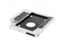 Адаптер VIXION (AD61) для HDD/SSD дисков 2.5`` в отсек привода 9,5мм (серебро)