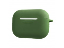 Чехол - силиконовый для кейса Apple AirPods Pro (pine green)