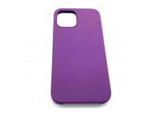 Чехол iPhone 12/12 Pro (6.1) Silicone Case №45 в упаковке Фиолетовый