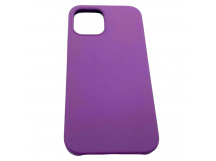 Чехол iPhone 12/12 Pro (6.1) Silicone Case №45 в упаковке Фиолетовый