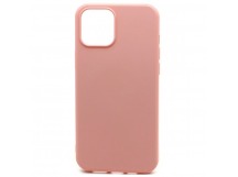                                 Чехол силиконовый iPhone 12 (5,4") Silicone Case New Era светло-розовый