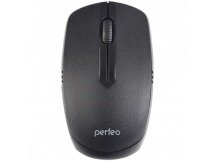 Мышь Perfeo беспров., оптич. "PLAN", 3 кн, DPI 1200, USB, чёрн.