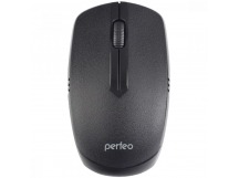 Мышь Perfeo беспров., оптич. "PLAN", 3 кн, DPI 1200, USB, чёрн.