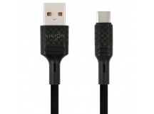 Кабель USB VIXION (K27c) Type-C (1м) (черный)