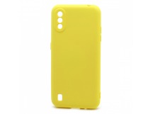 Чехол-накладка Silicone Case NEW ERA для Samsung Galaxy A01 желтый