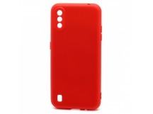 Чехол-накладка Silicone Case NEW ERA для Samsung Galaxy A01 красный