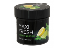 Ароматизатор "MAXIFRESH" банка Лимон и лайм 100гр