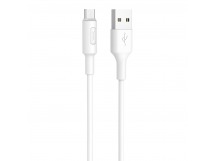 Кабель USB - micro USB Hoco X25 Soarer для HTC/Samsung (100 см) (white)