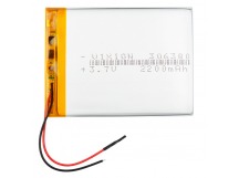 Аккумулятор универсальный 3x63x80 mm 2200mAh (3,7V Li-Pol) (Vixion)