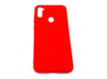 Чехол Samsung A11/M11 (2020) Силикон Матовый Красный