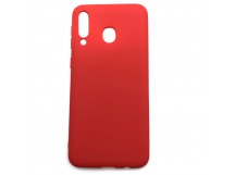Чехол Samsung M30/A40S (2019) Силикон Матовый Красный