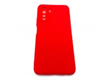 Чехол Honor 30S/Huawei Nova 7SE (2020) Силикон Матовый Красный