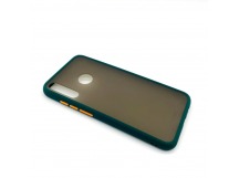 Чехол Honor 9C/Huawei P40 Lite E/Y7P (2020) Противоударный Матовый Темно-Зеленый