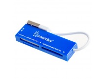 Картридер Smartbuy голубой (SBR-717-B) All in one