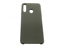 Чехол Samsung A20S (2019) Silicone Soft Touch Cover №41 в упаковке Хаки