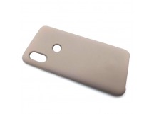 Чехол Xiaomi Redmi Note 6 Pro (2018) Silicone Soft Touch Cover №07 в упаковке Бежевый