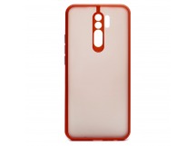 Чехол-накладка - PC041 для Xiaomi Redmi 9 (red/black)