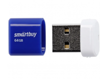 Флеш-накопитель USB 64GB Smart Buy Lara синий