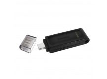 Флеш-накопитель USB 3.0 64GB Kingston DataTraveler 70 (USB 3.0/3.2 + Type C) чёрный