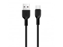 Кабель USB - Type-C Hoco X20 Exotoc Radiance (100см) (black)