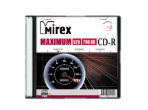 Диск CD-R MIREX MAXIMUM 700 Мб 52x Slim case (1/200)
