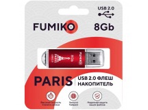                     8GB накопитель FUMIKO Paris красный